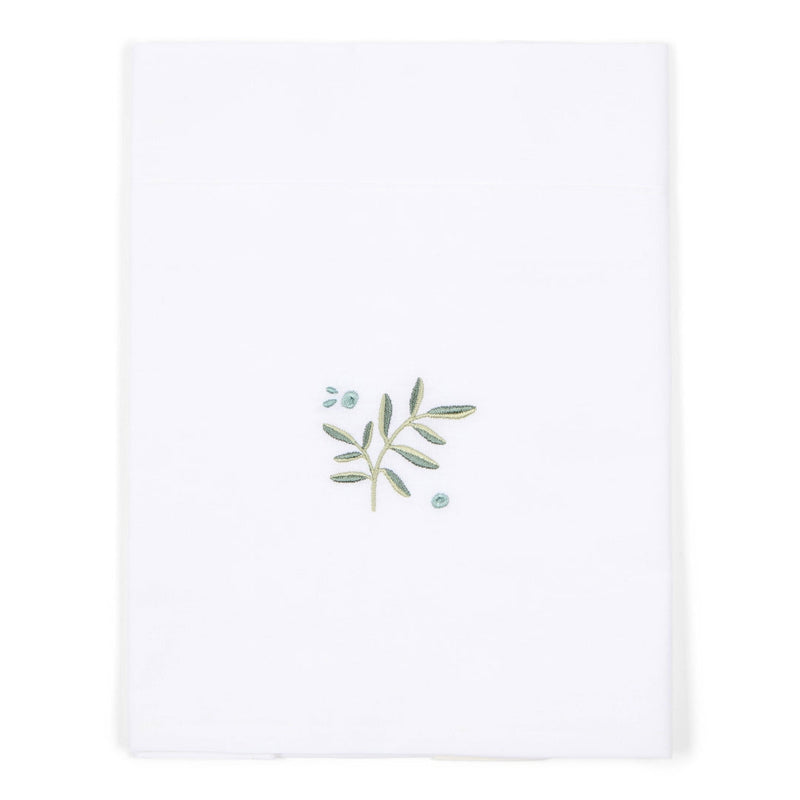 Children's bed sheet Blueberry Leaves | Little Dutch