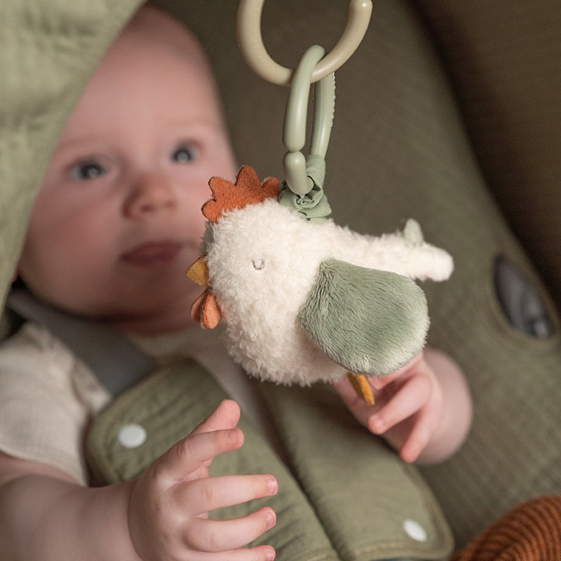 Poulet vibrant Little Farm – Jouet vibrant pour bébés dès la naissance