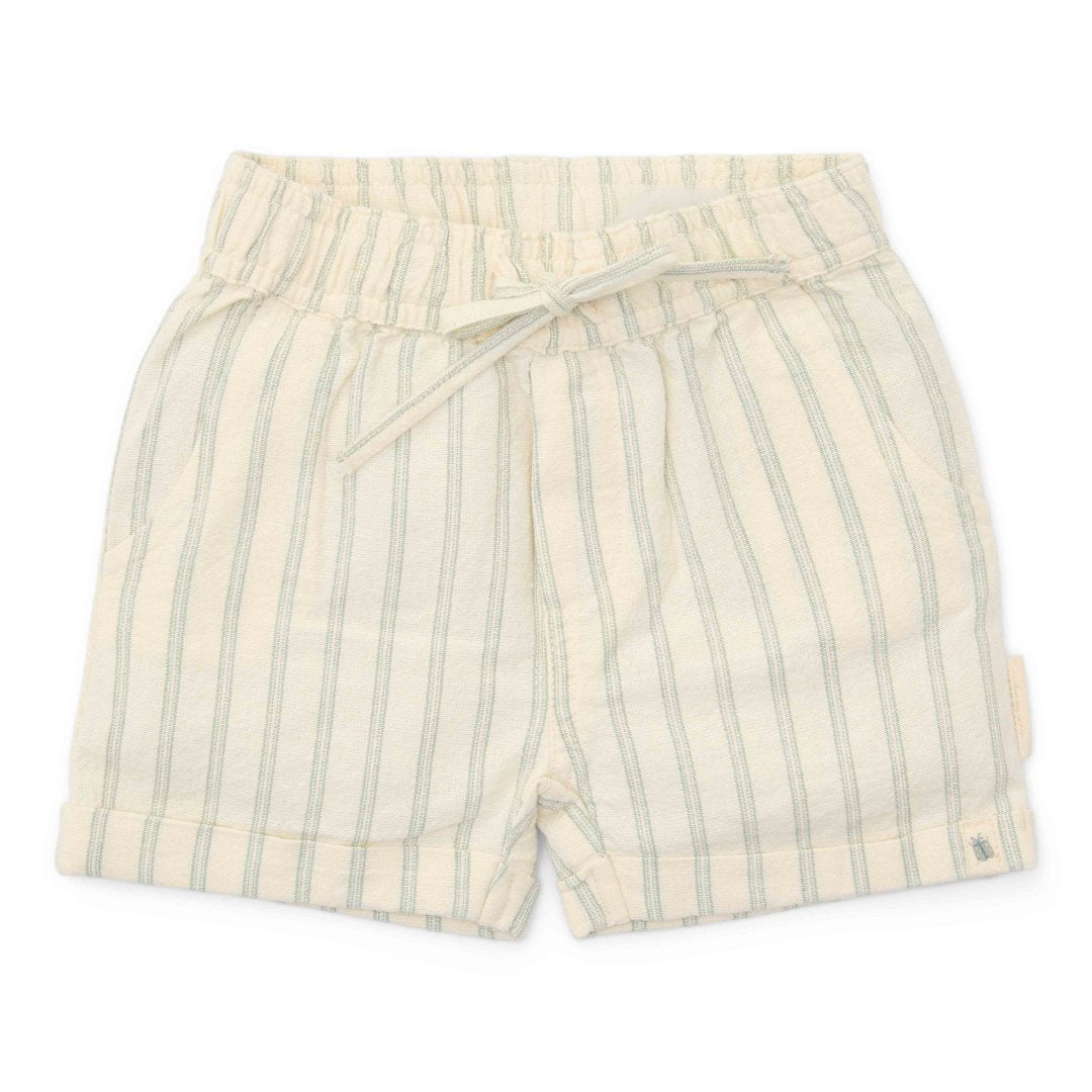 Kurze Hose Forest Green Stripe – Sommerhose für Kinder