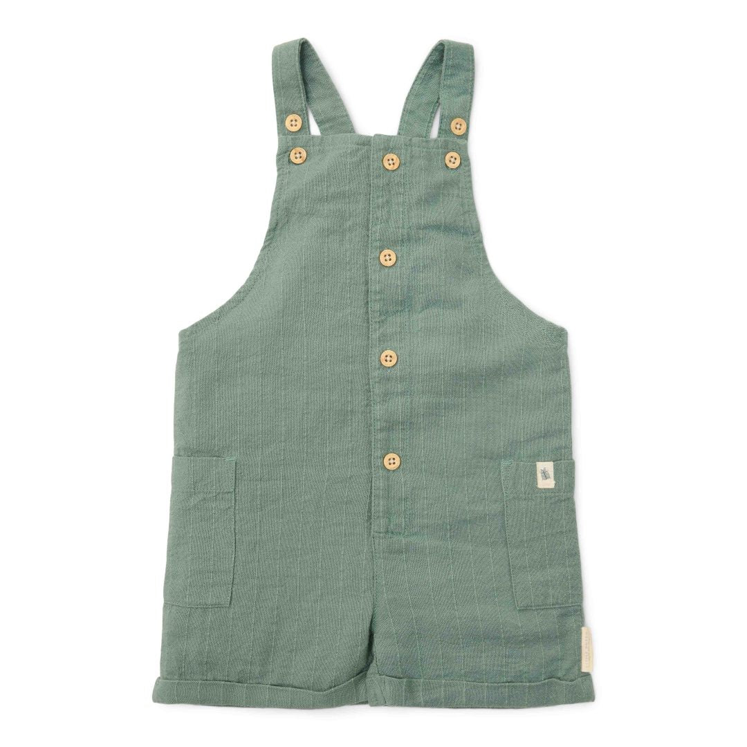 Salopette courte Forest Green pour bébé et enfant