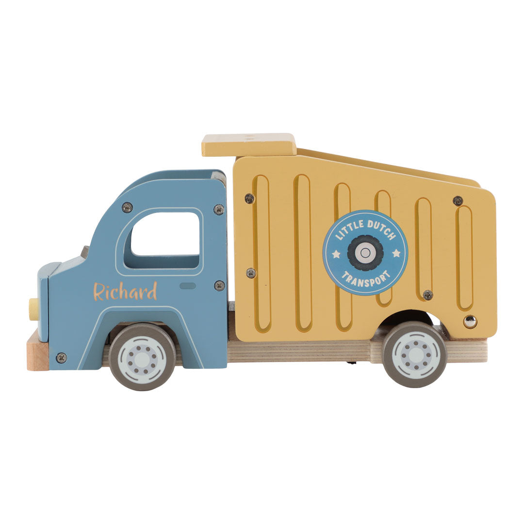Timber tipper truck