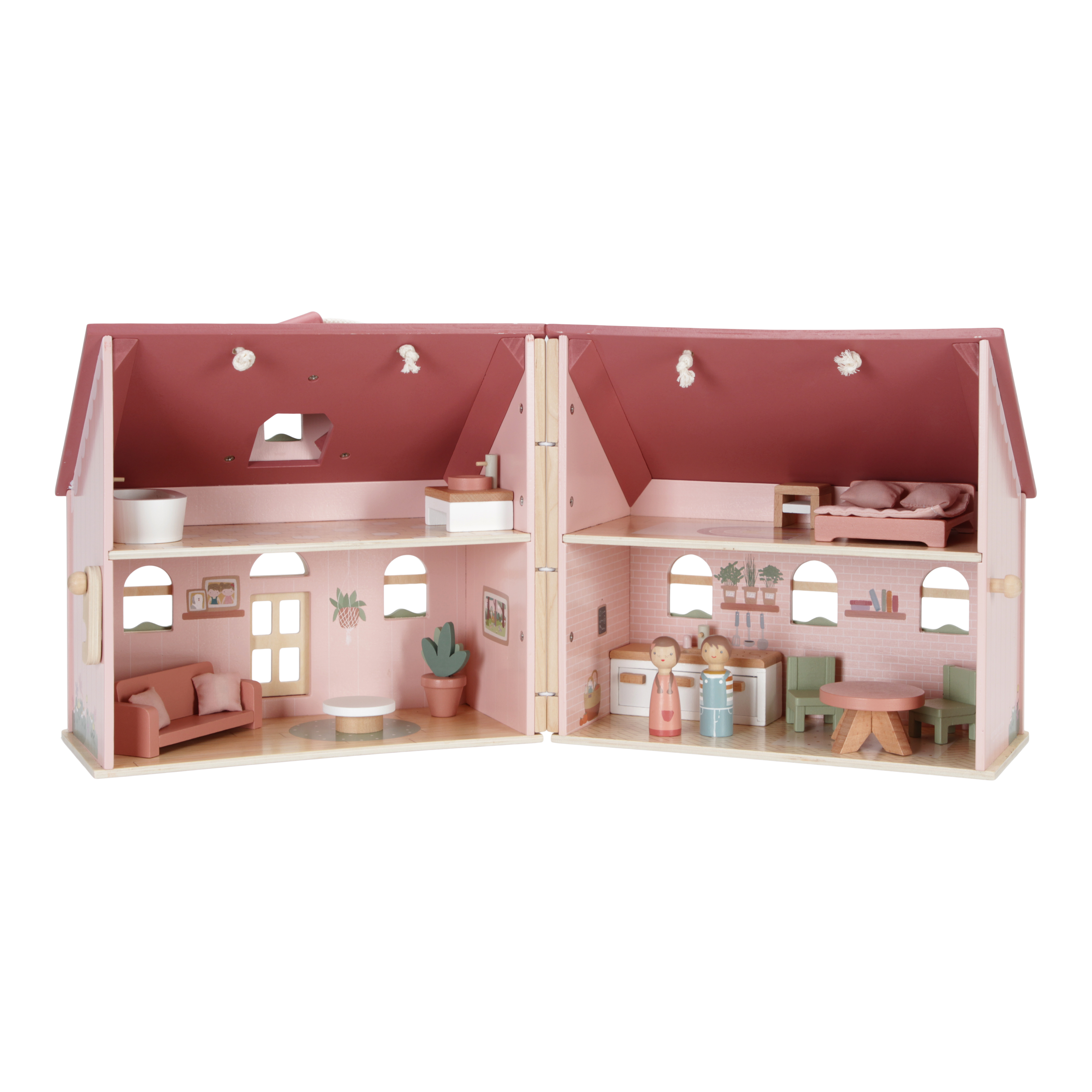 Tragbares Puppenhaus