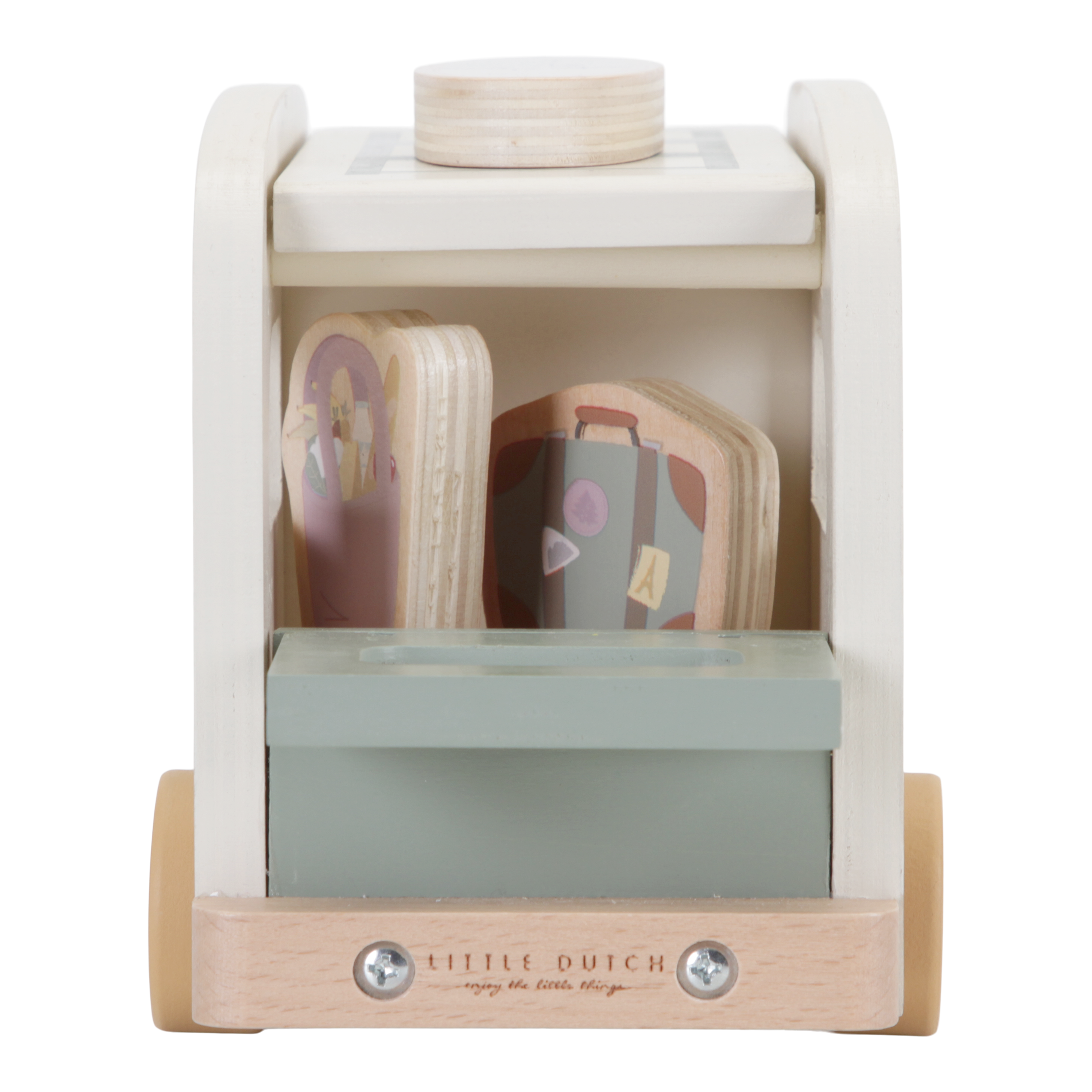 Wohnmobil Retro Camper mit Spielfiguren – Rollenspiel für Kinder