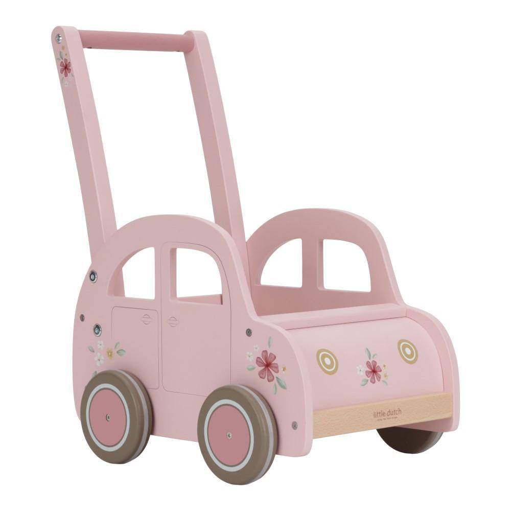 Laufwagen Pink personalisierbar mit Namen & Geburtsdatum