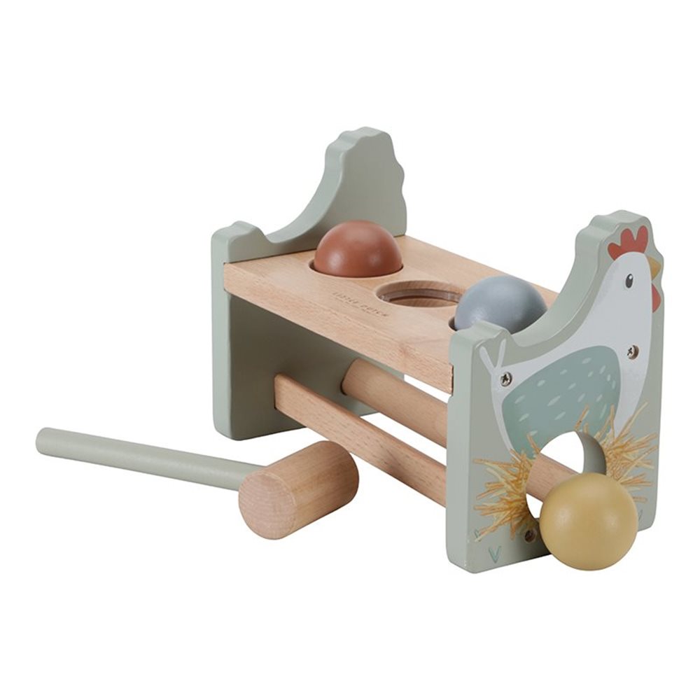 Hammer bench with balls Little Farm "For the christening"