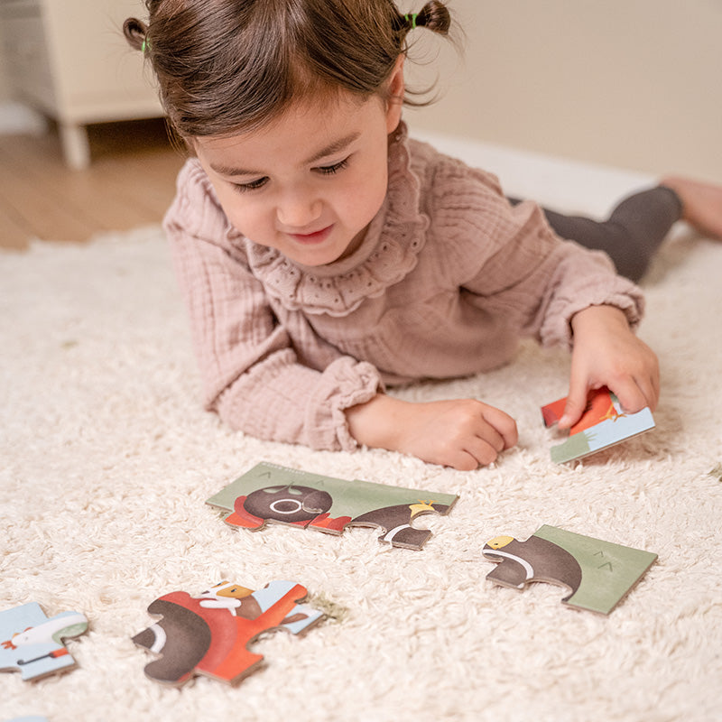 4 in 1 Puzzle-Set Little Farm