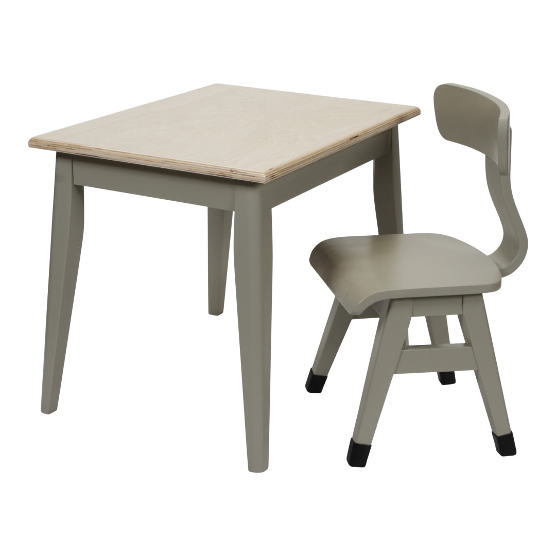Chaise d'enfant en bois, Olive