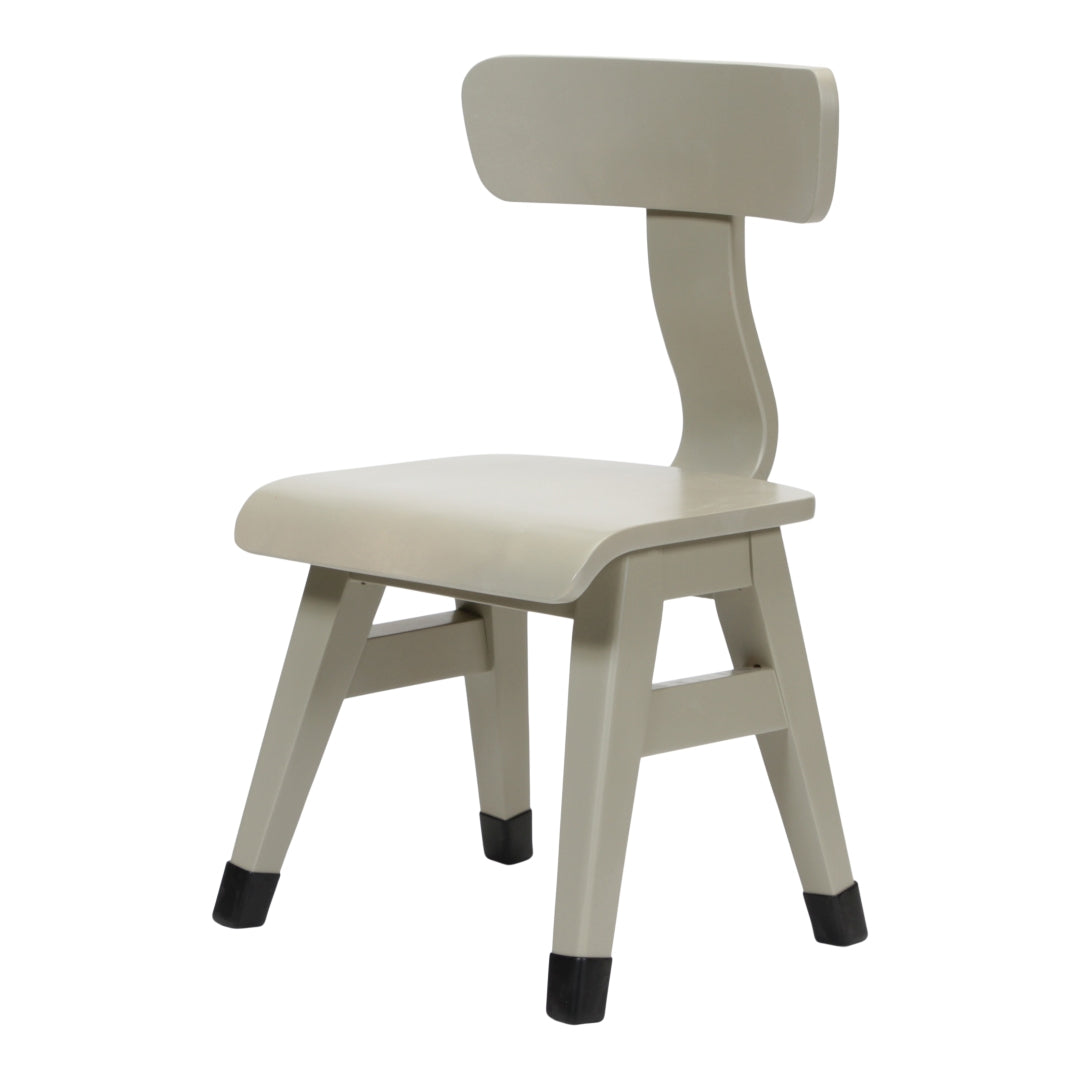Chaise d'enfant en bois, Olive