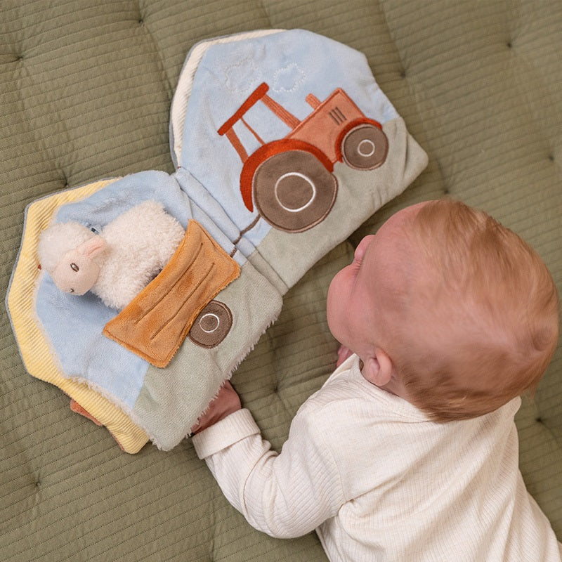 Livre en tissu avec activités Little Farm