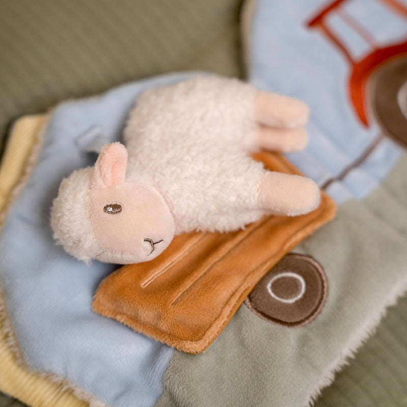 Livre en tissu avec activités Little Farm