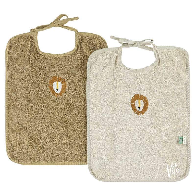 Lätzchen XL 2-pack - Herr Löwe | Trixie