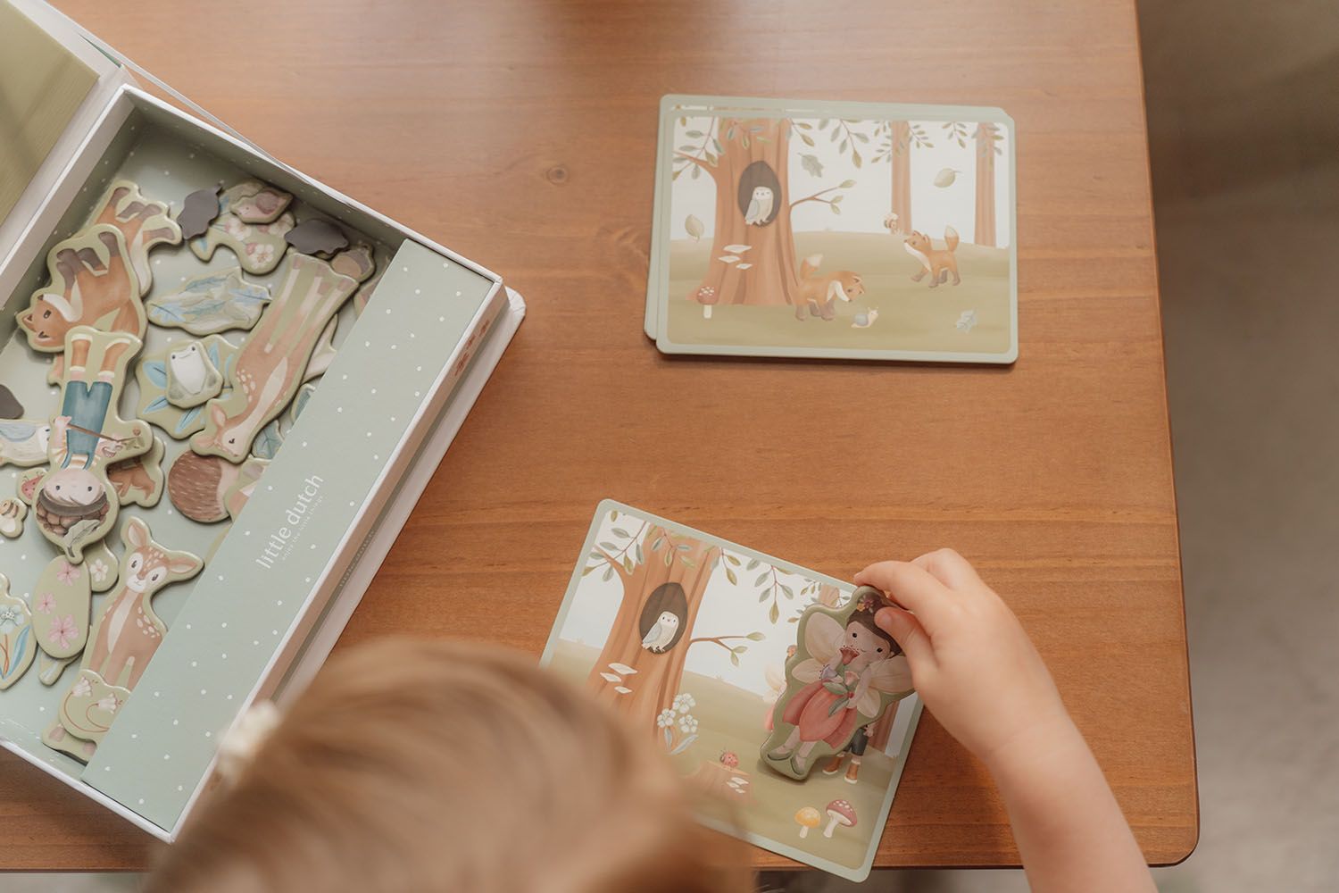 Magnetic Puzzle Forest Friends