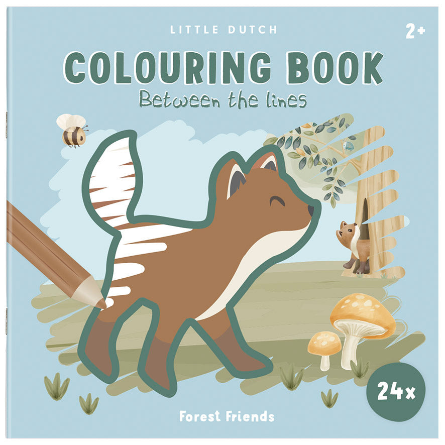 Livre de coloriage Les amis de la forêt – Plaisir de coloriage créatif pour enfants