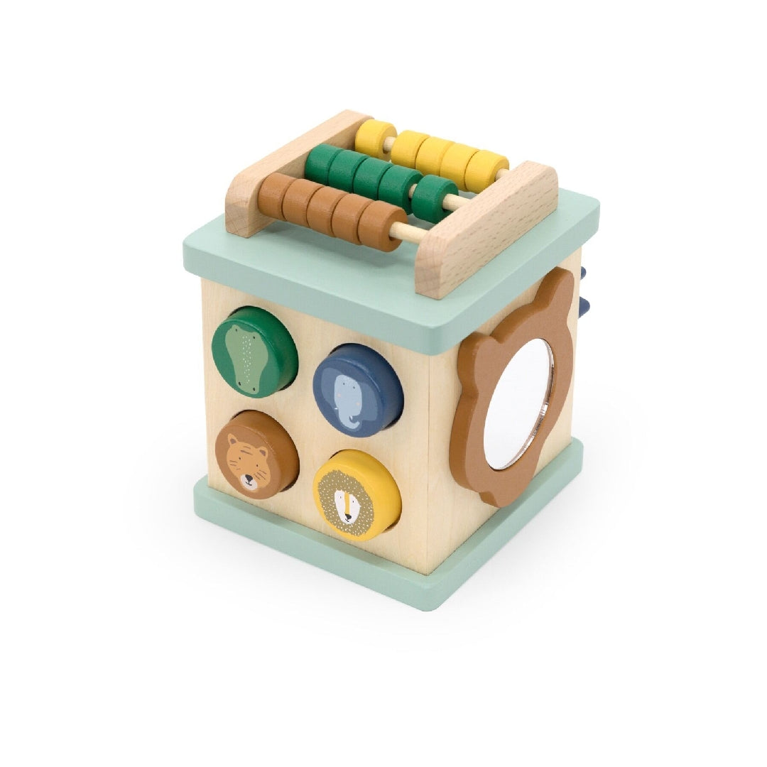 Mini wooden activity cube - for newborns | Trixie