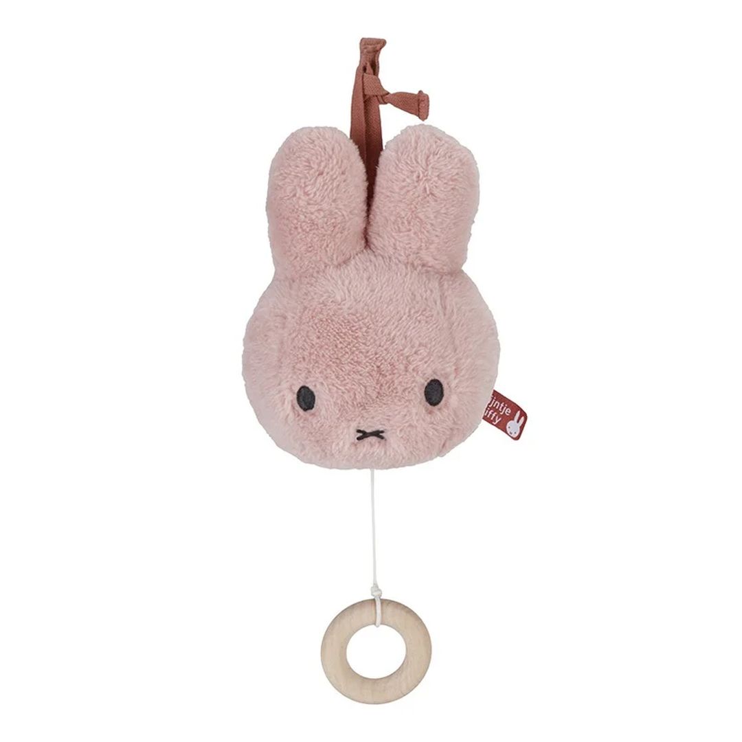 Boîte à musique Lapin Fluffy rose | Miffy x Tiamo