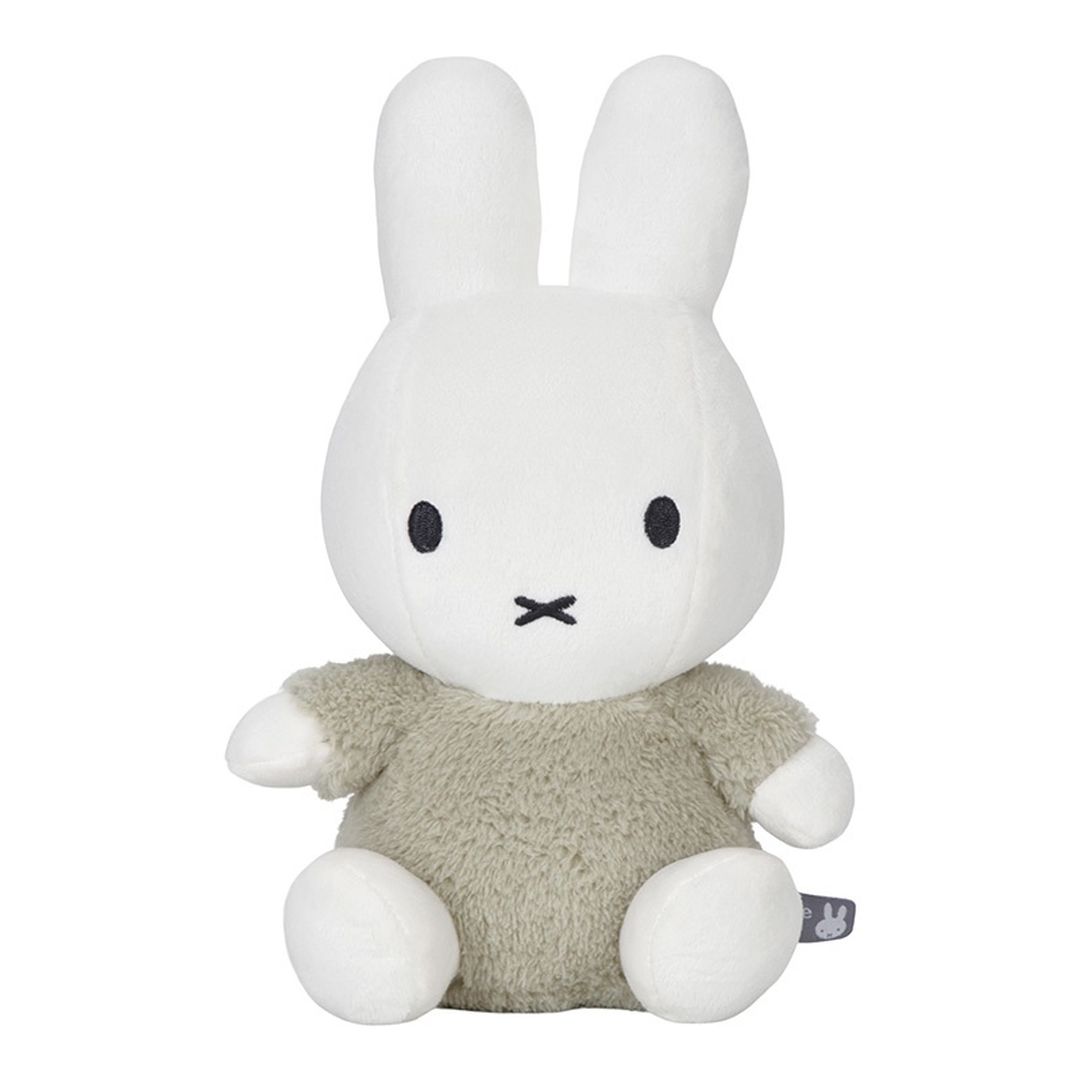 Kuscheltier Miffy Hase Fluffy Grün 25 cm – Geschenk für Babys