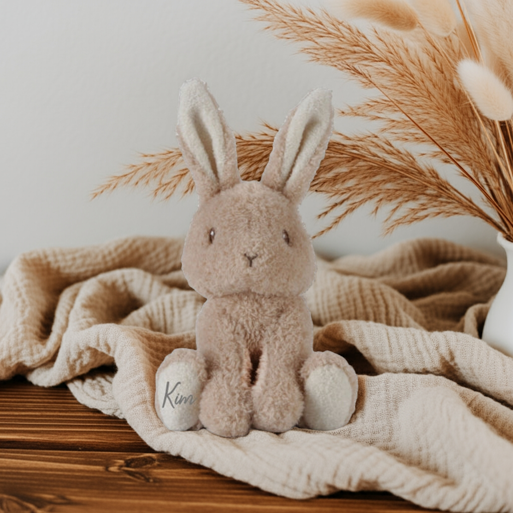 Peluche bébé lapin 15 cm