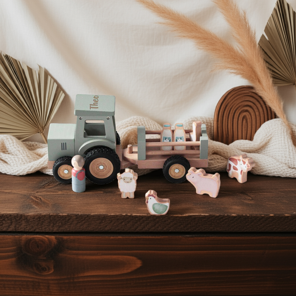 Tracteur avec remorque Little Farm