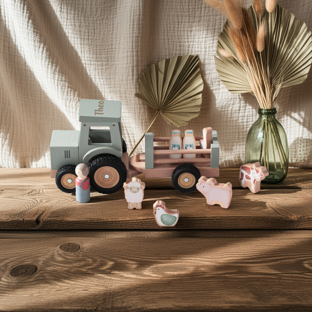 Tracteur avec remorque Little Farm