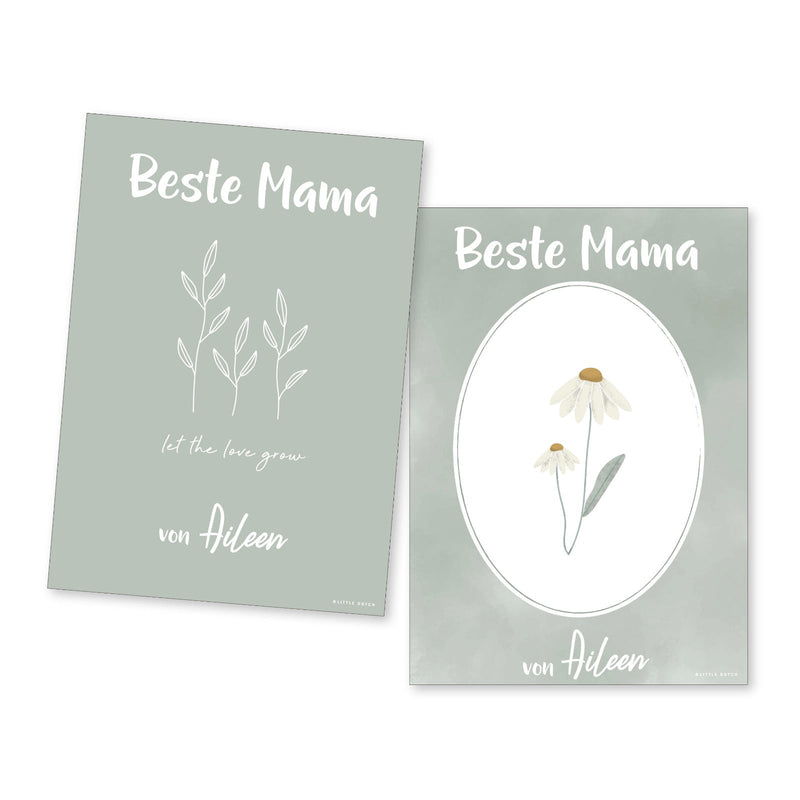 Affiche chambre d'enfant Wild Flowers A3