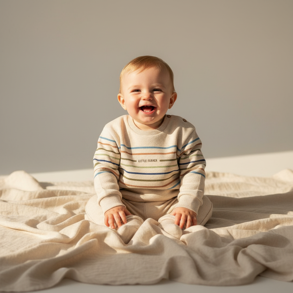 Pullover Sand für Babys und Kinder