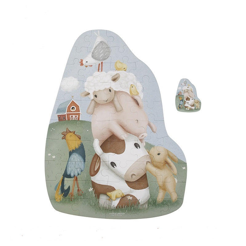 Puzzle Little Farm – Erstes Kinderpuzzle mit Bauernhofmotiven