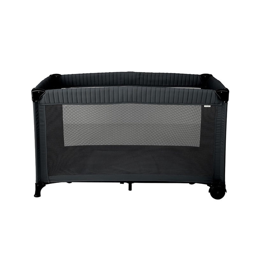 Travel cot in bag, grey