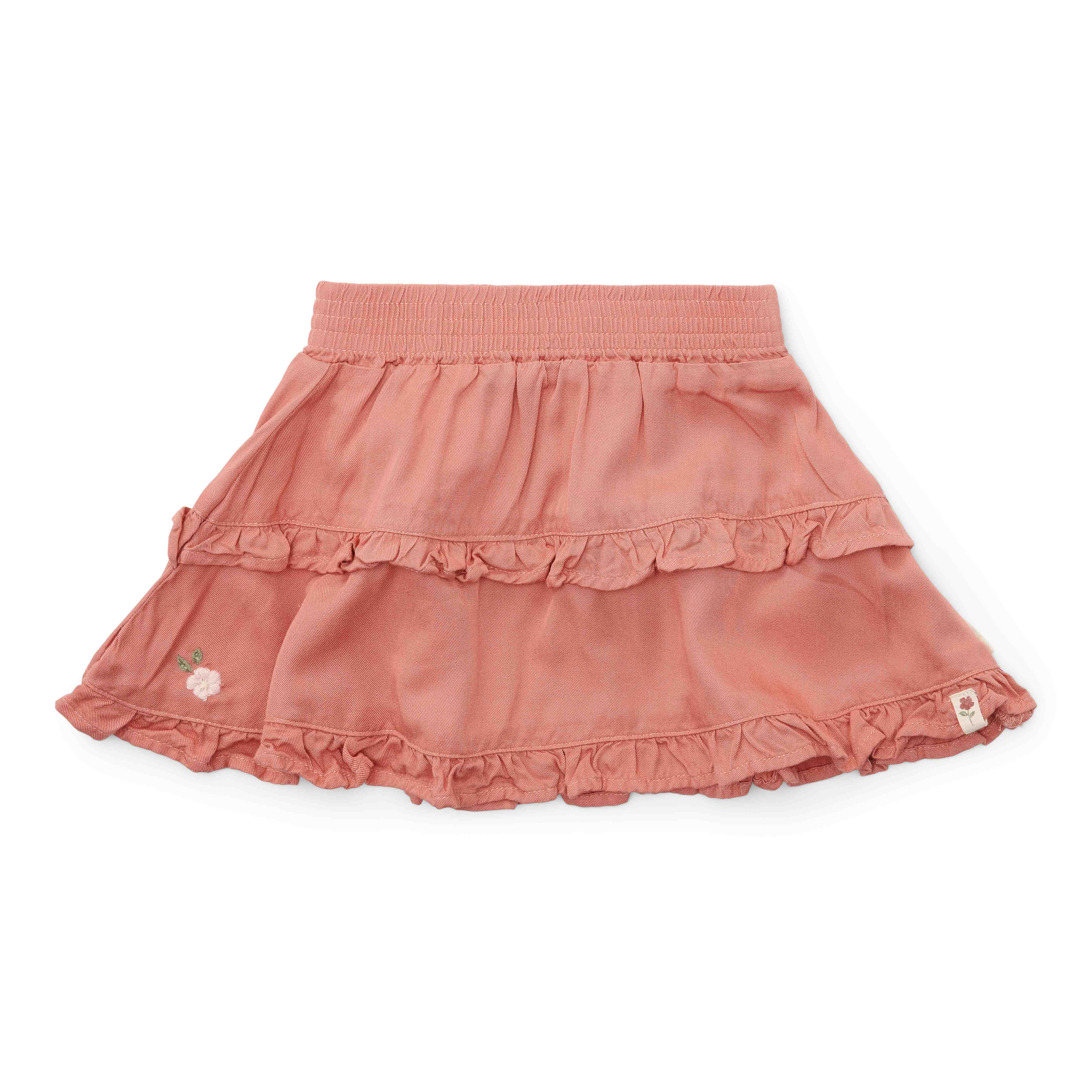 Jupe chaude en polaire rose pour enfants
