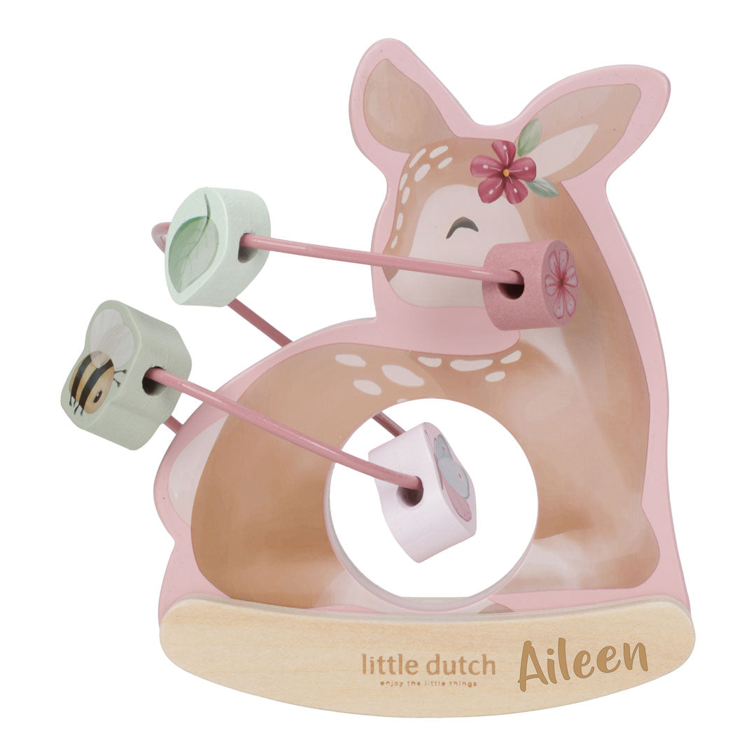 Motorikschleife Reh – Fairy Garden | schönes Geschenk zur Geburt