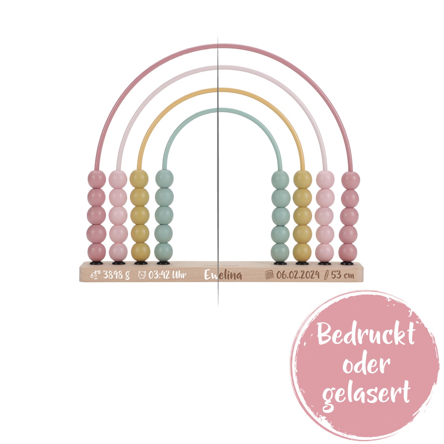 Regenbogen-Abakus Fairy Garden