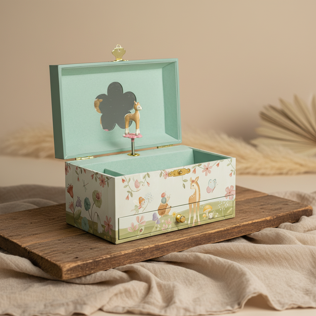 Musical Jewelry Box - Forest Friends | Little Dutch