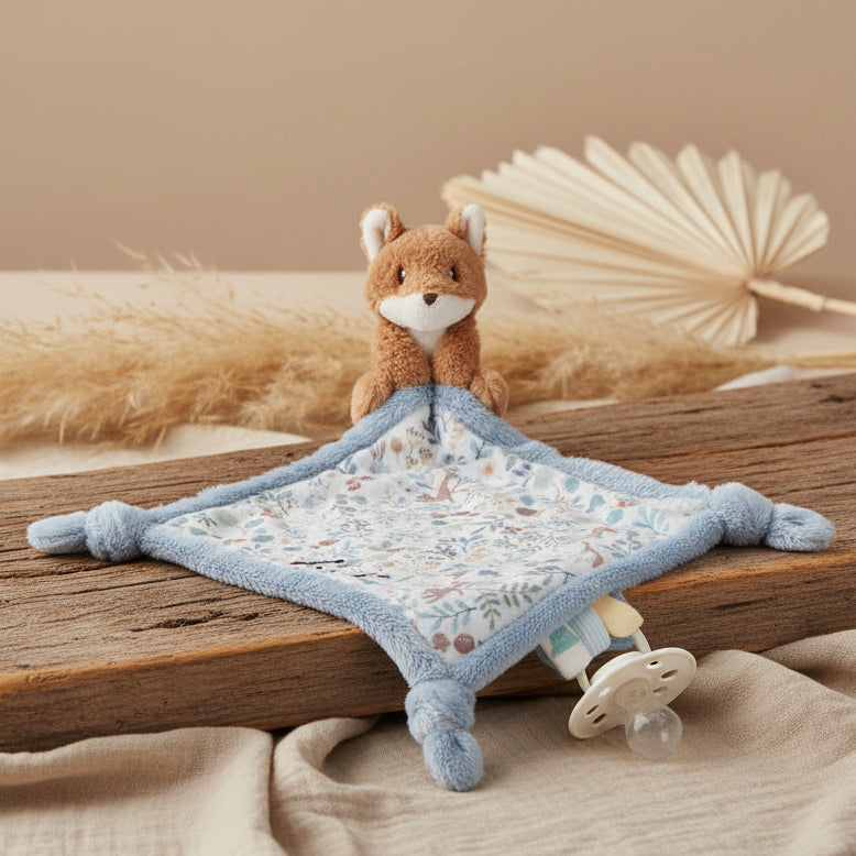 Schnuffeltuch Druck Fuchs Forest Friends