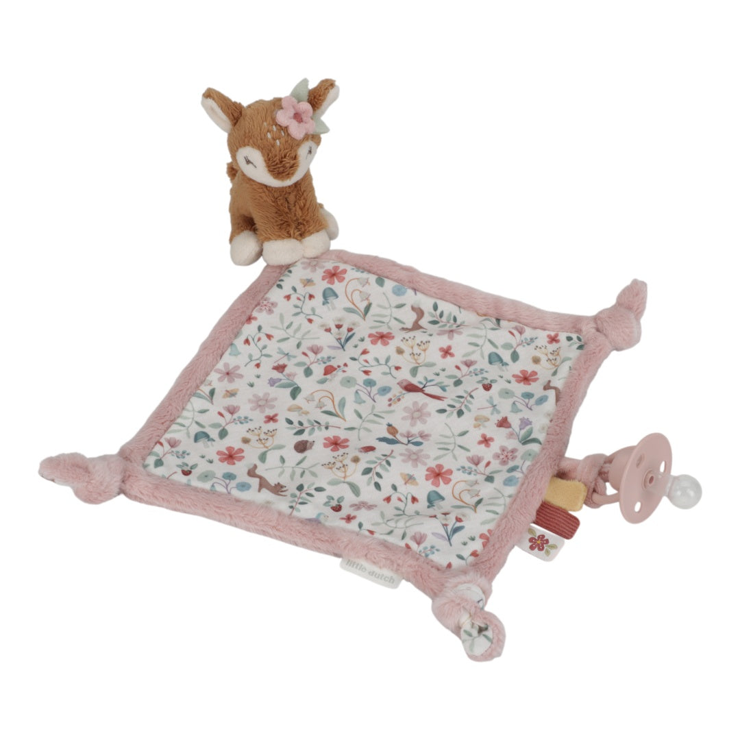 Schnuffeltuch Druck Reh Fairy Garden