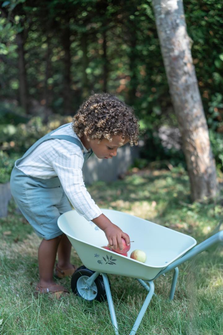 Kinder Schubkarre Grün – Gartenspielzeug für Kinder