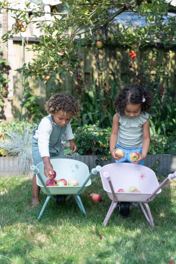 Kinder Schubkarre Grün – Gartenspielzeug für Kinder