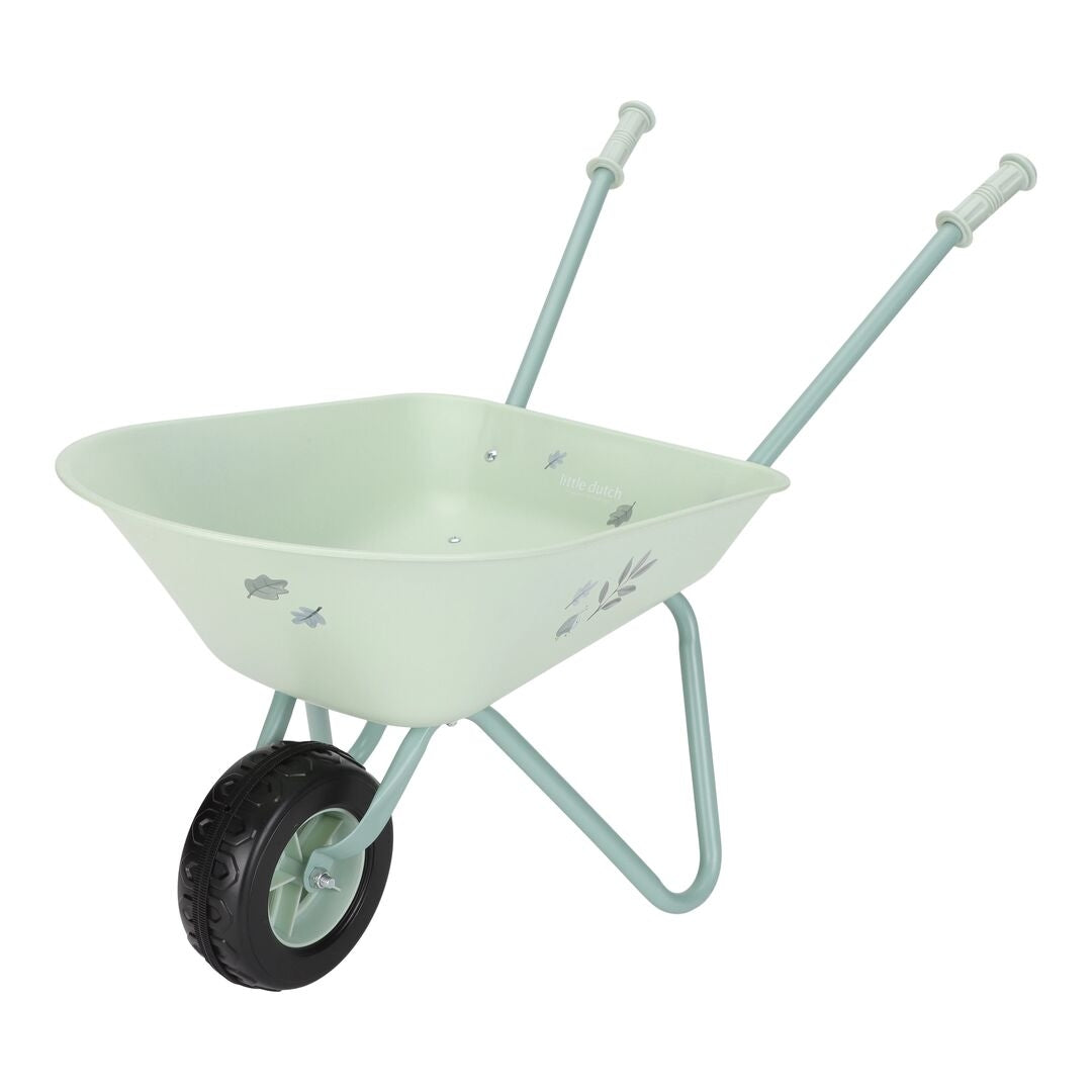 Kinder Schubkarre Grün – Gartenspielzeug für Kinder