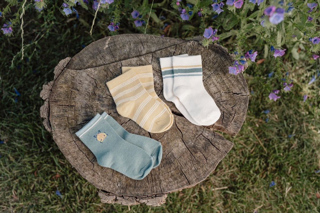 Lot de trois chaussettes multicolores - 17/19 = 6-12 mois | Little Dutch