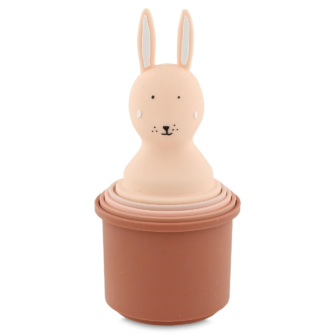 Ensemble de gobelets empilables, 5 pièces – Mrs. Rabbit | Trixie