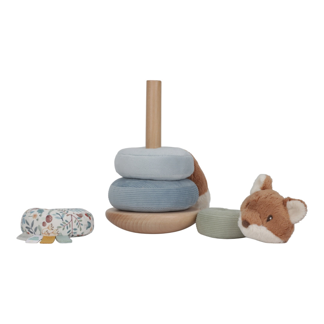 Stacking tower with rings Forest Friends