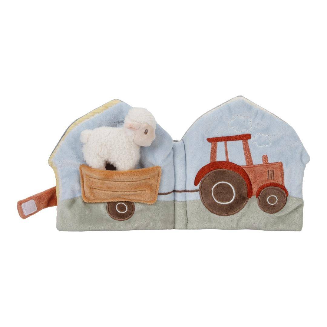Livre en tissu avec activités Little Farm