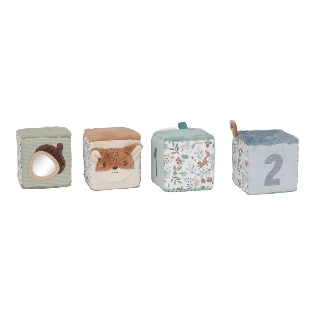 Fabric Cube Set Forest Friends