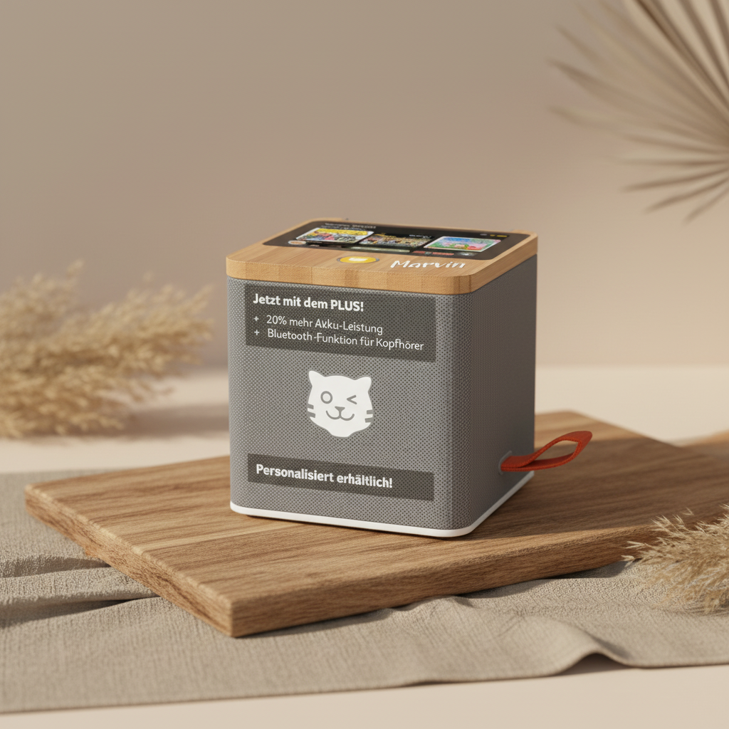 tigerbox TOUCH PLUS grey Bluetooth | by Schmatzepuffer® "customizable"