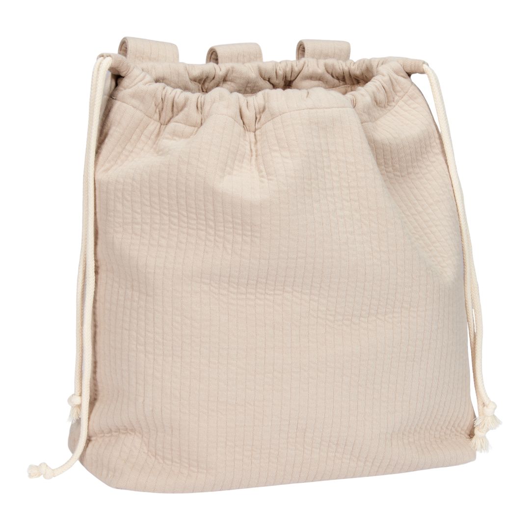 Spielzeugbeutel Pure Beige | B-Ware ein 2.Leben