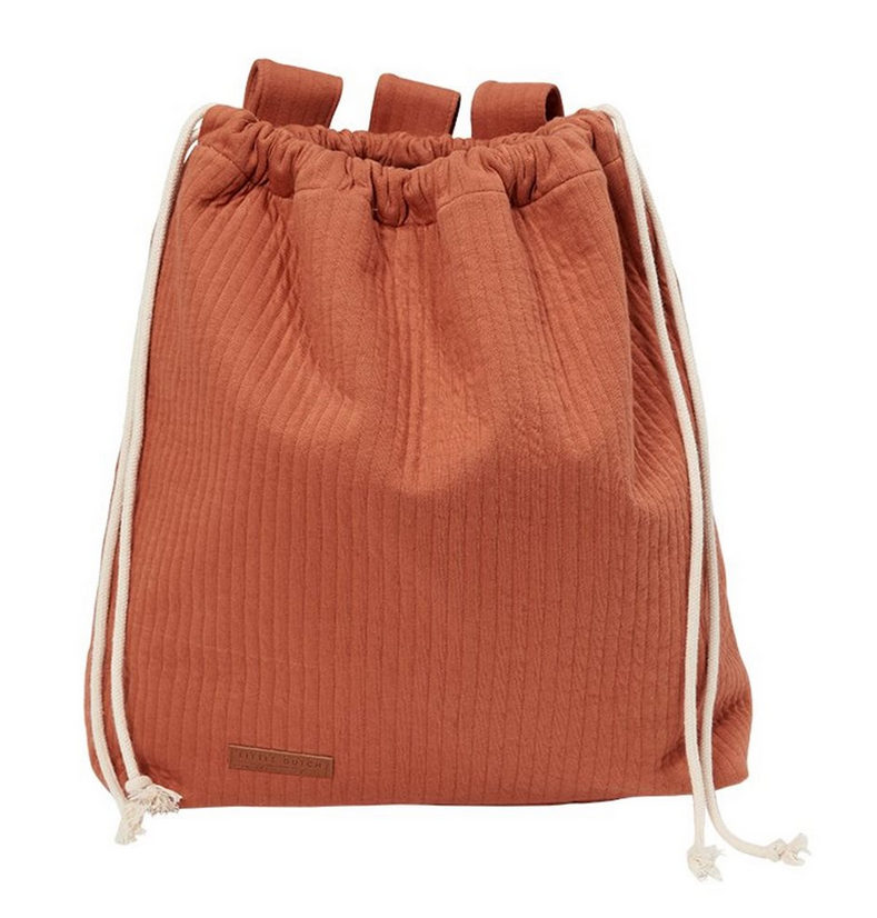 Little Dutch - Sac à jouets Rouge rouille pur