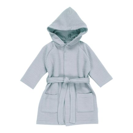 Pure Soft Blue Bathrobe for Babies and Children