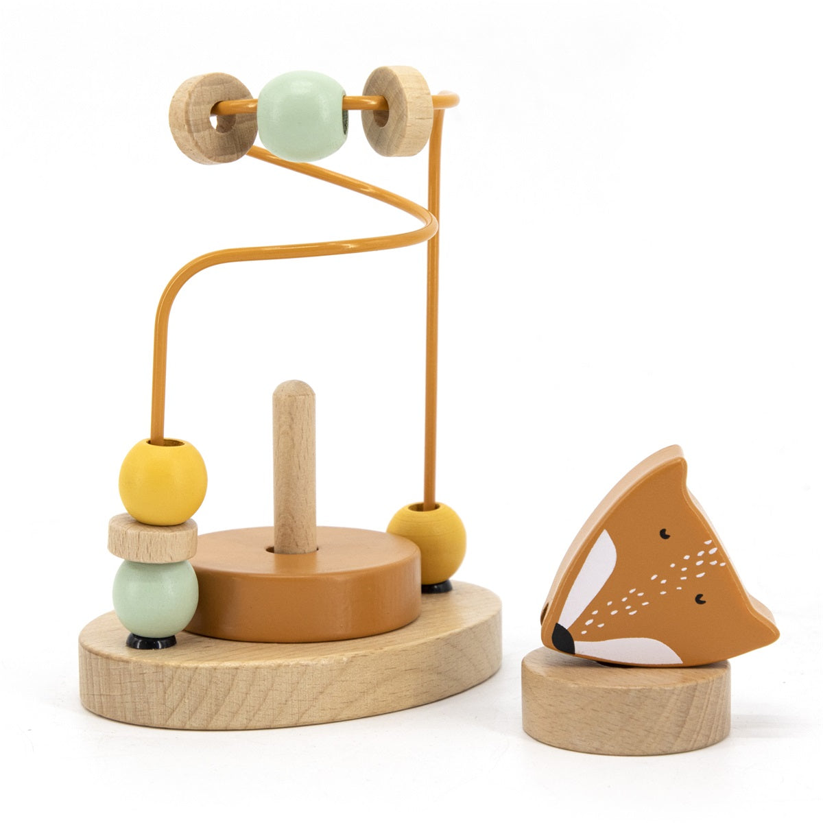 Wooden Motor Skills Loop - Mr. Fox | Trixie
