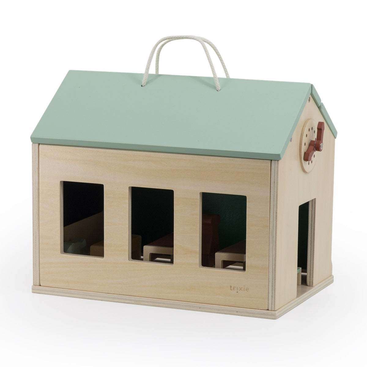 School with accessories made of wood | Trixie