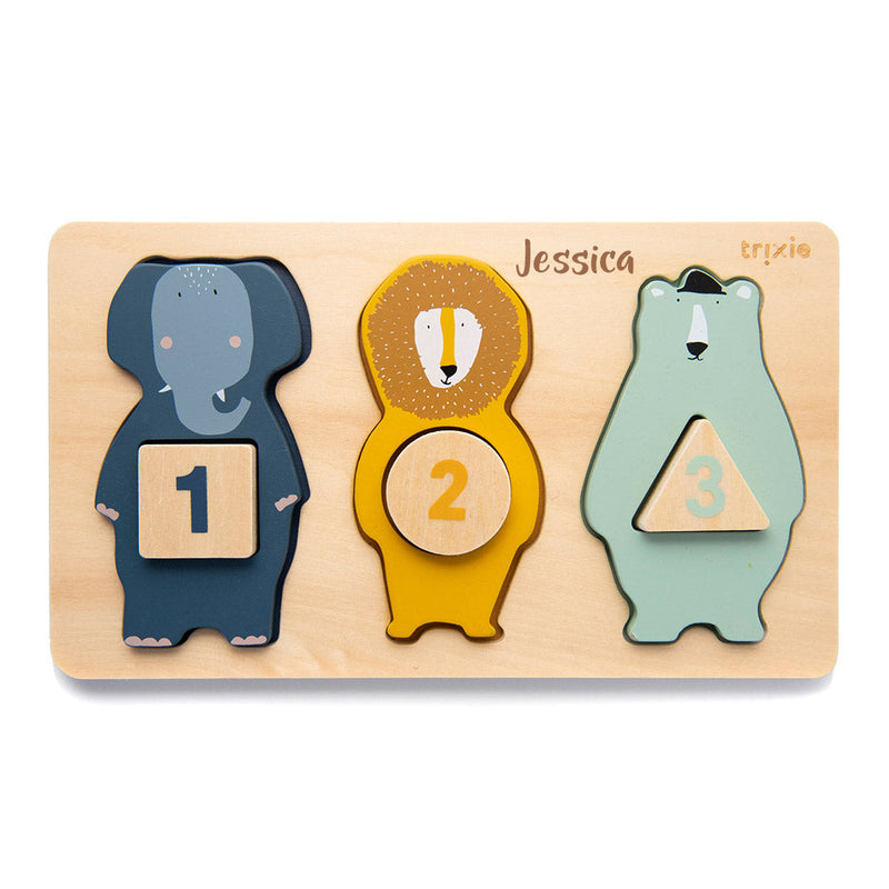 Puzzle Zahlen Holz | Trixie