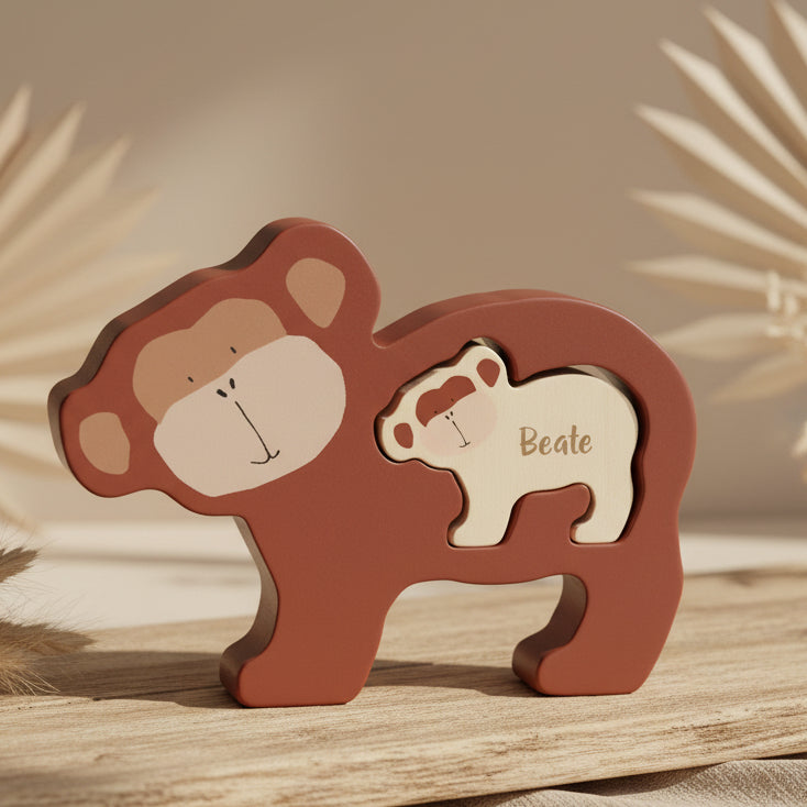 Babypuzzle Holz - Herr Affe | Trixie
