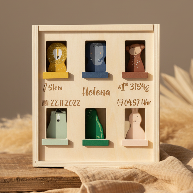 Apartment mit Tieren Holz | Trixie